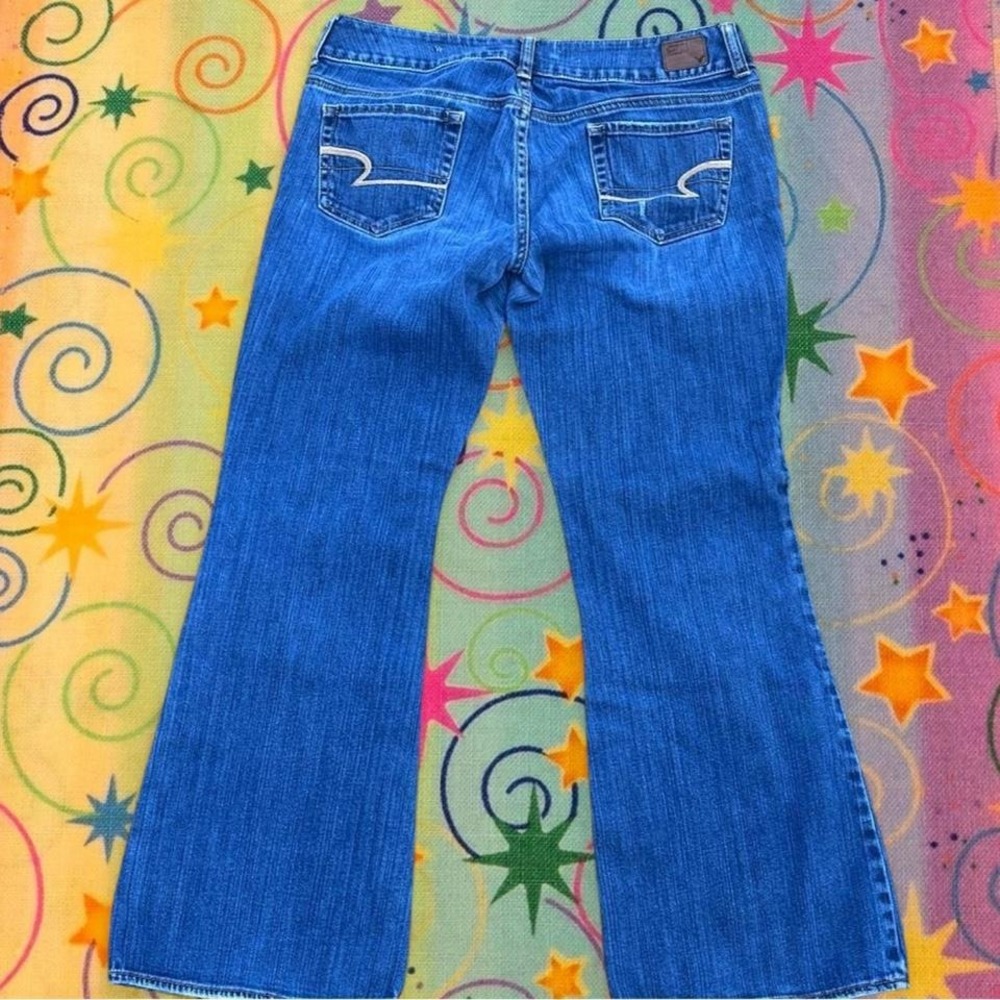 Y2K American eagle artist jeans 8 short